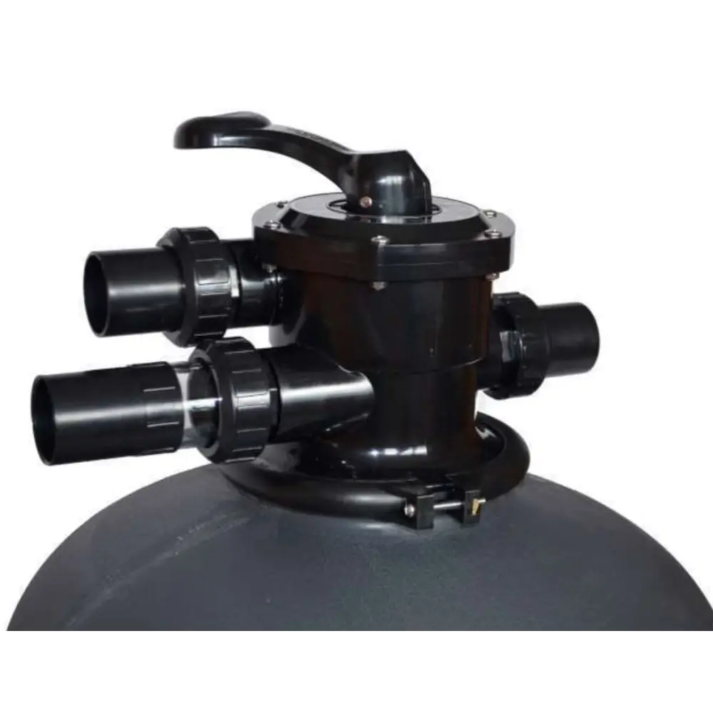 Brilix FSP350 sandfilter-pump combo med svart plastventil