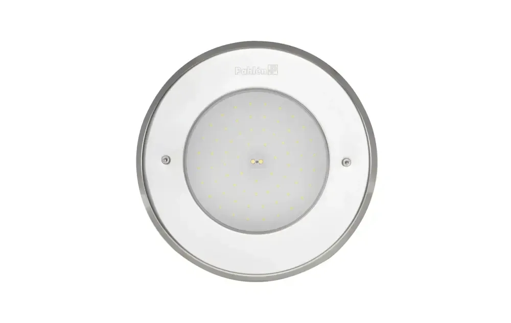Cirkulär infälld LED-armatur i rostfritt syrafast stål med fahl&co