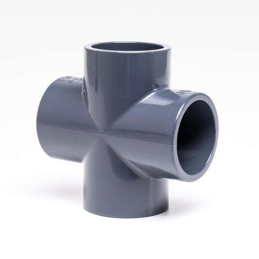 PVC-korskoppling 50 mm