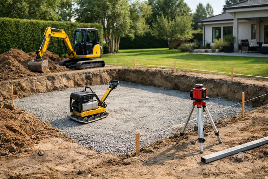 Förbereda tomten för poolbygge rätt från start