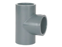 PVC T-rör 90° med limmuff 50 mm
