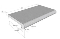 Kantstenspaket 4×8 Natura NAPOLI paket