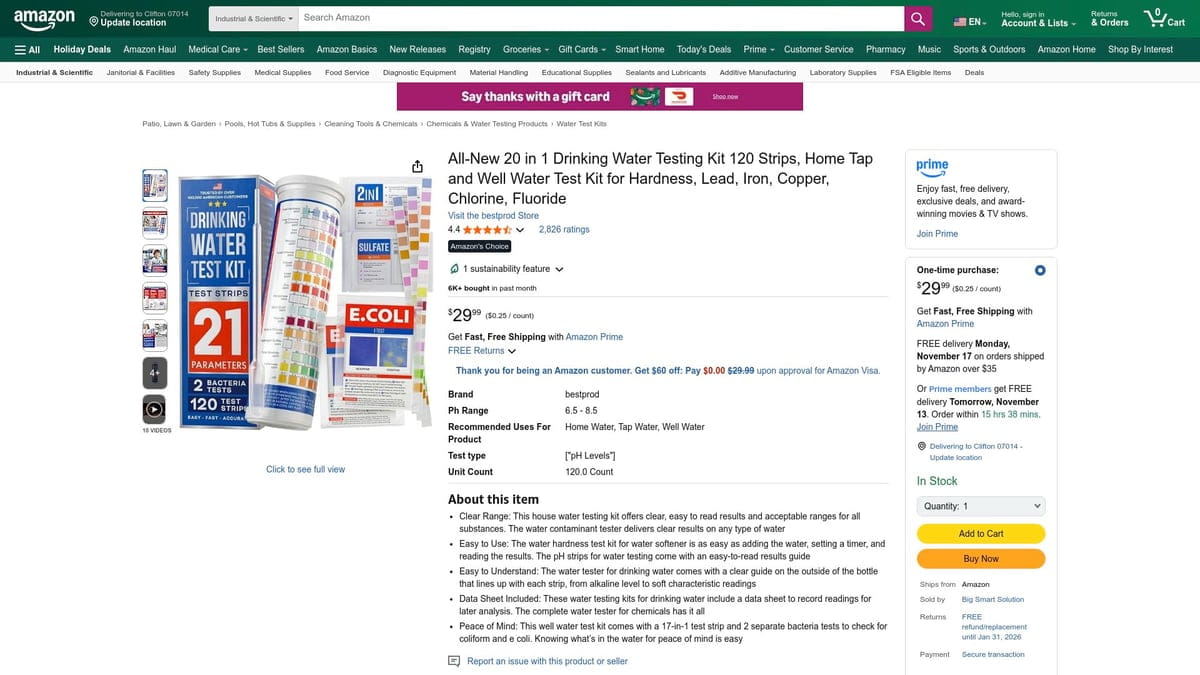 7 beste bassengtestsett 2025: Hold bassengvannet ditt perfekt – helt nytt 20-i-1 drikkevannstestsett