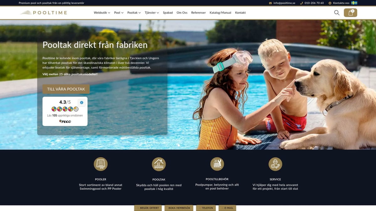 4 Meter Pool Guide: Tips För Val Och Installation 2026 - Pooltime® – Premium poolleverantör i Sverige