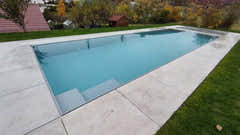 Pooltime Exklusiv Overflow PP pool Balanstank 4 x 8 x 1,5 m