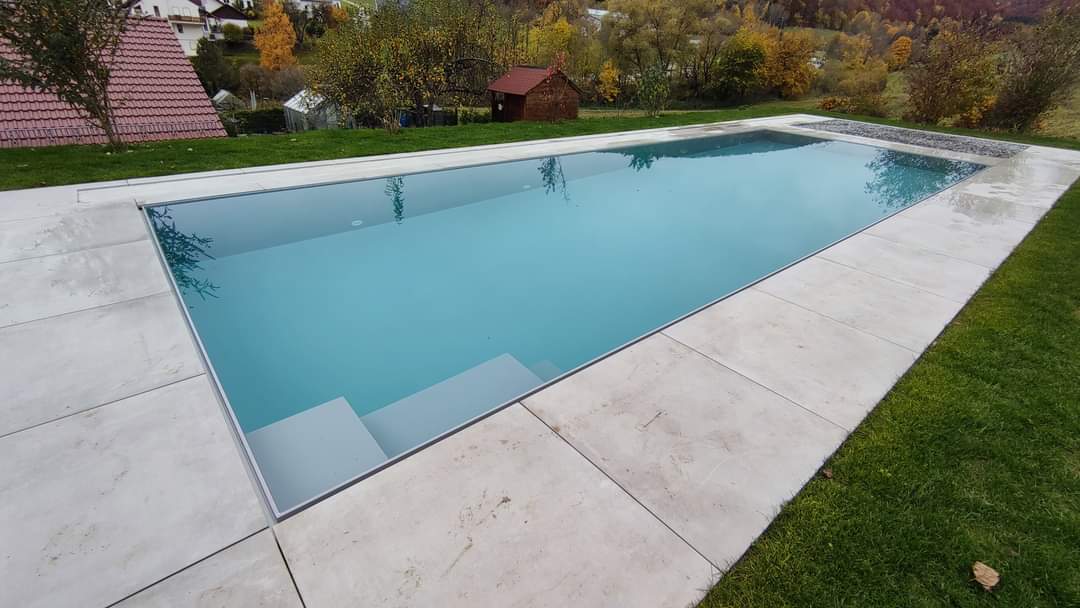 Pooltime Exklusiv Overflow PP pool Balanstank 4 x 12 x 1,5 m