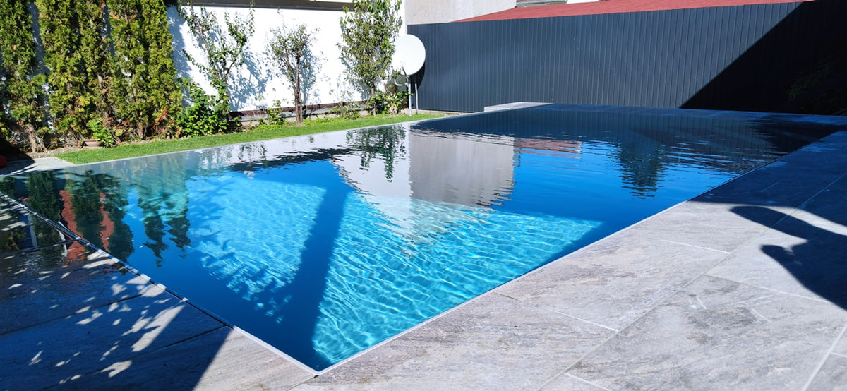 Pooltime Exklusiv Overflow PP pool Balanstank 4 x 12 x 1,5 m