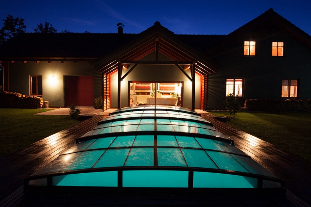 Pooltak Infinity 4×8 Klarplast