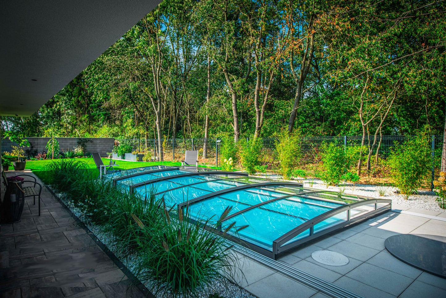 Pooltak Infinity 4×8 Klarplast