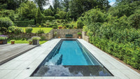 Leisurepools Linear High Waterline 3,3×6-11m, 1,5m djup