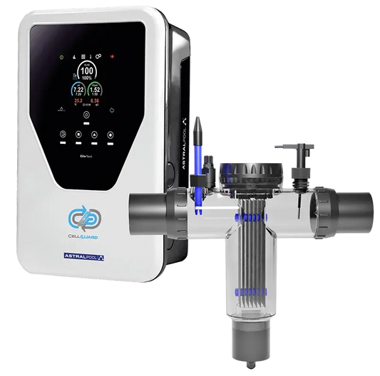 AstralPool Elite Connect CellGuard pH saltklorinator – produktbild