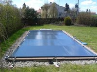 Rolltop pooltäckning för 3×6 POOL inkl handenhet