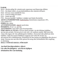 Faror H410 Algicid flytande 20L med 10% epiklorohydrin-dimetylaminosampolymer för pool