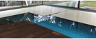 AquaTop nersänkt 400 4m bredd