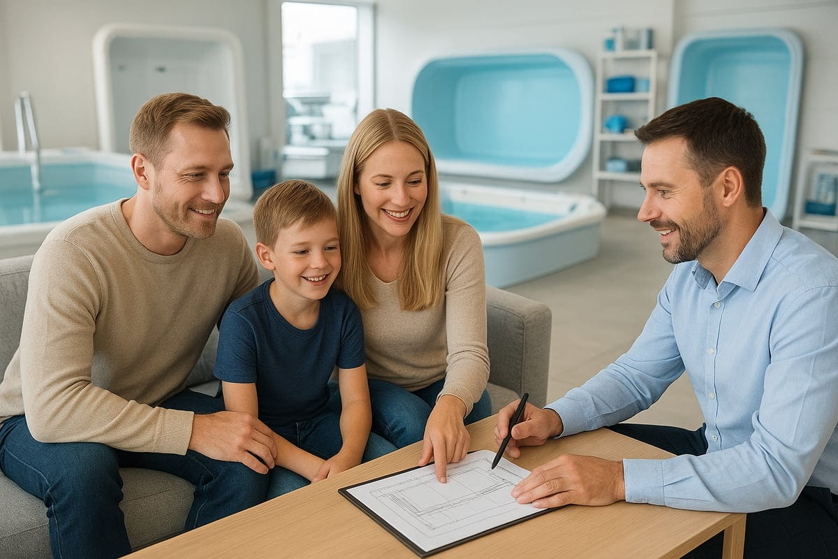 Steg for steg: Slik kjøper du et basseng i en bassengbutikk