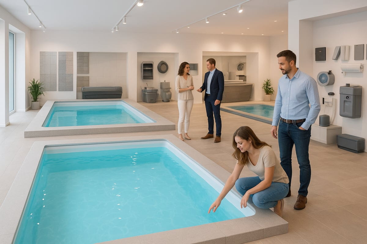 Hva er et bassengshowroom?