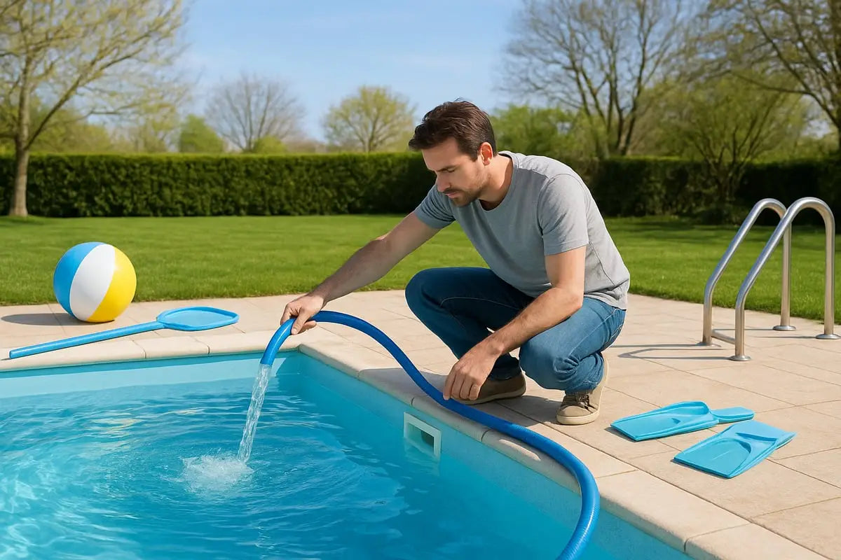 Fylling og igangkjøring av bassengsystemet