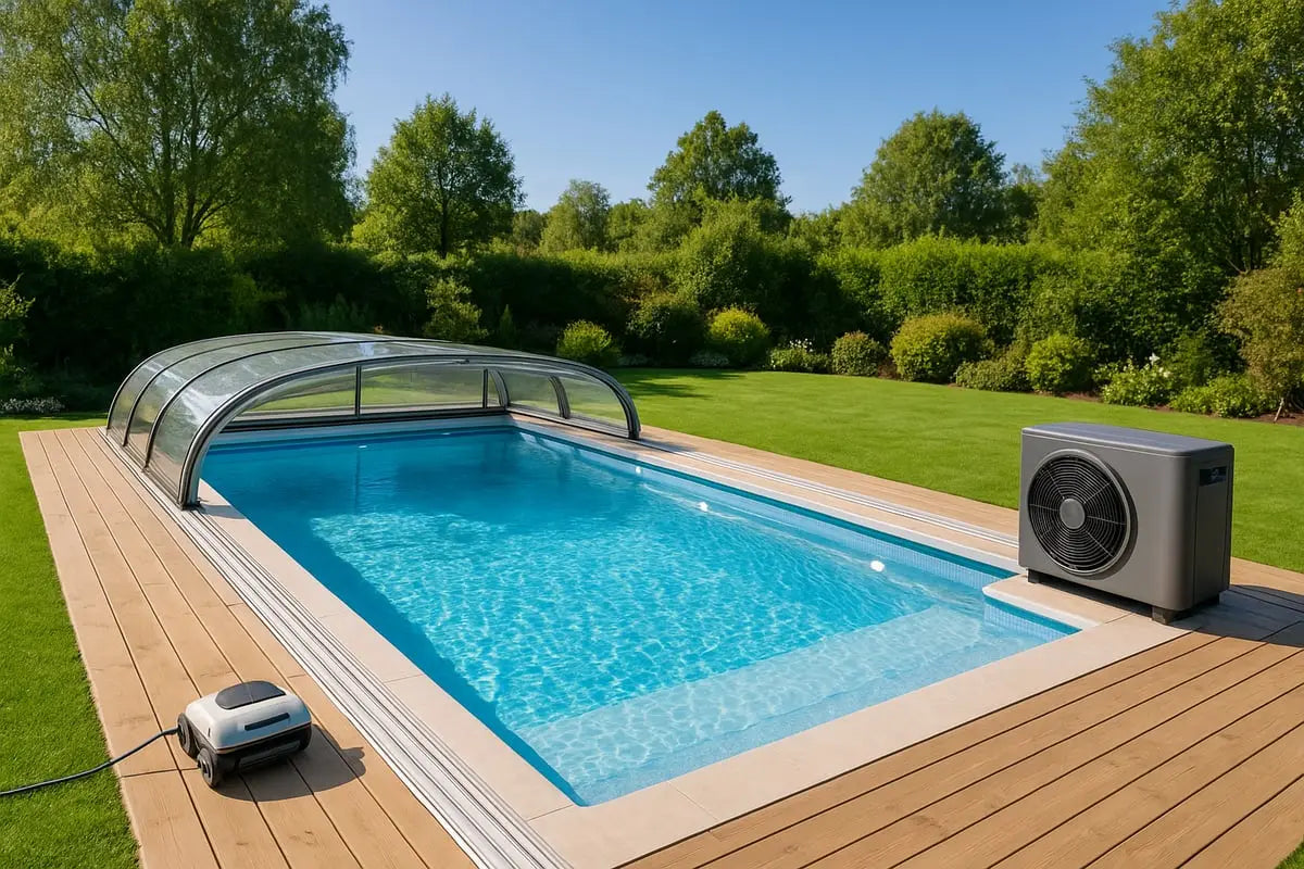 Nødvendig tilbehør og smarte løsninger for 3x6m bassenger