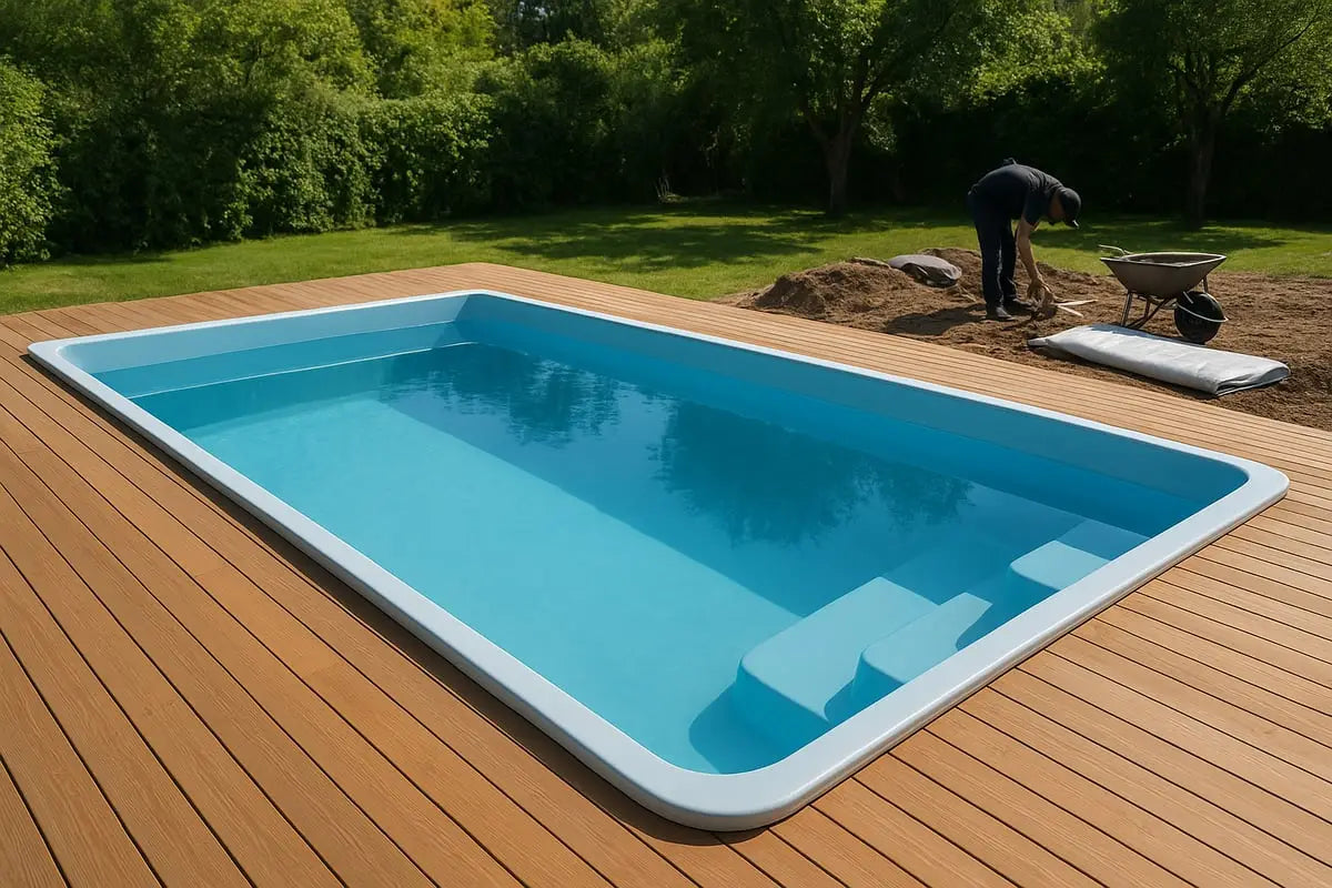 Vad är en glasfiberpool?