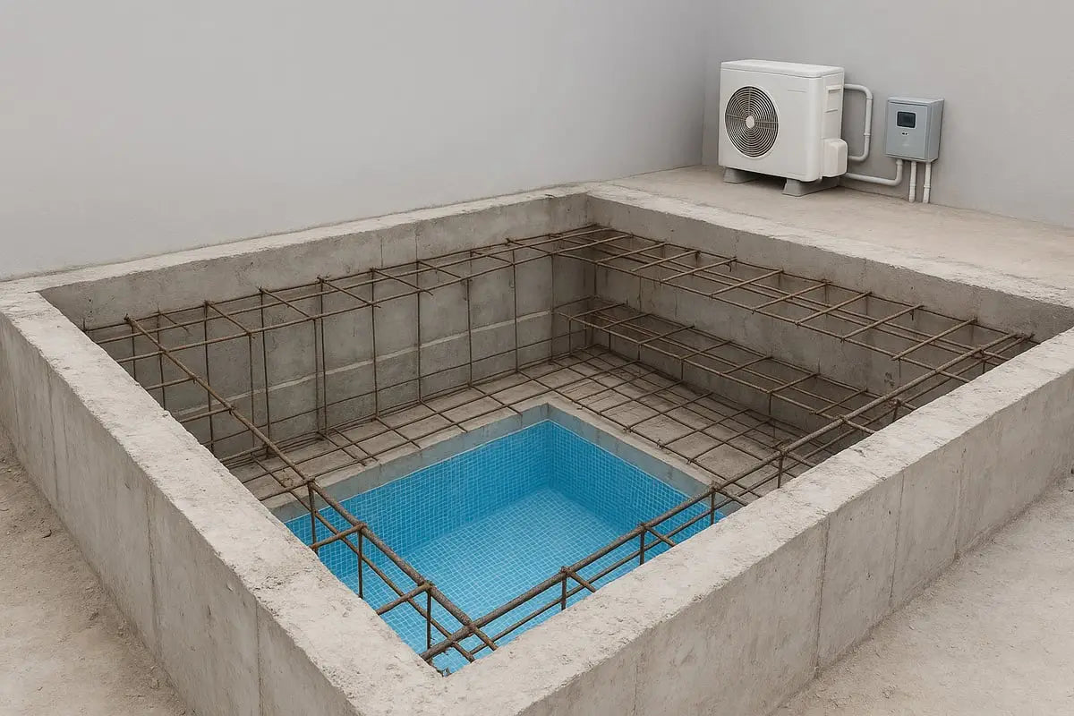 Materialvalg og teknologi: Hva kreves for et moderne sementbasseng?