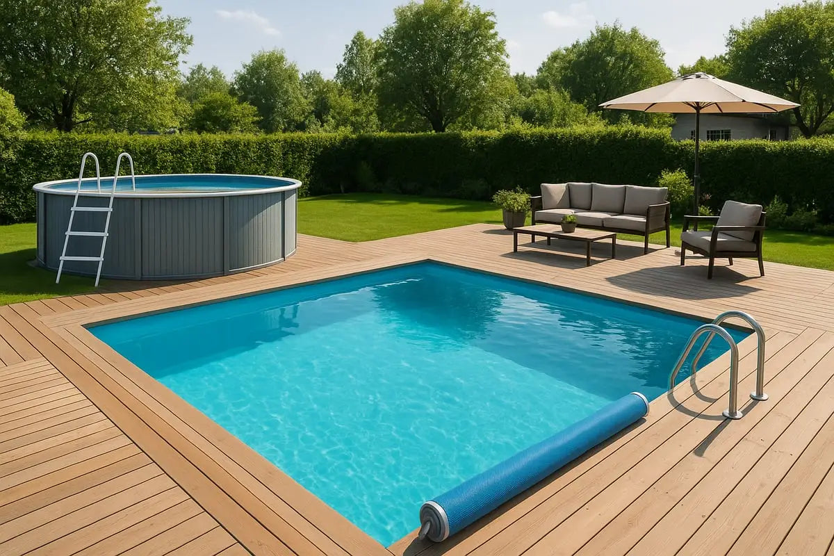 Kostnader och budgetering för 4 meter pool