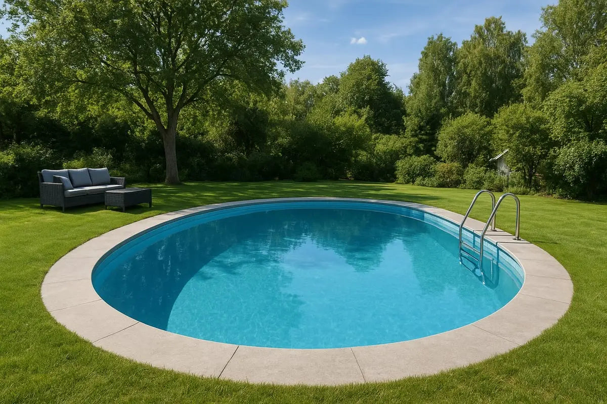 Hvorfor velge et ovalt basseng?