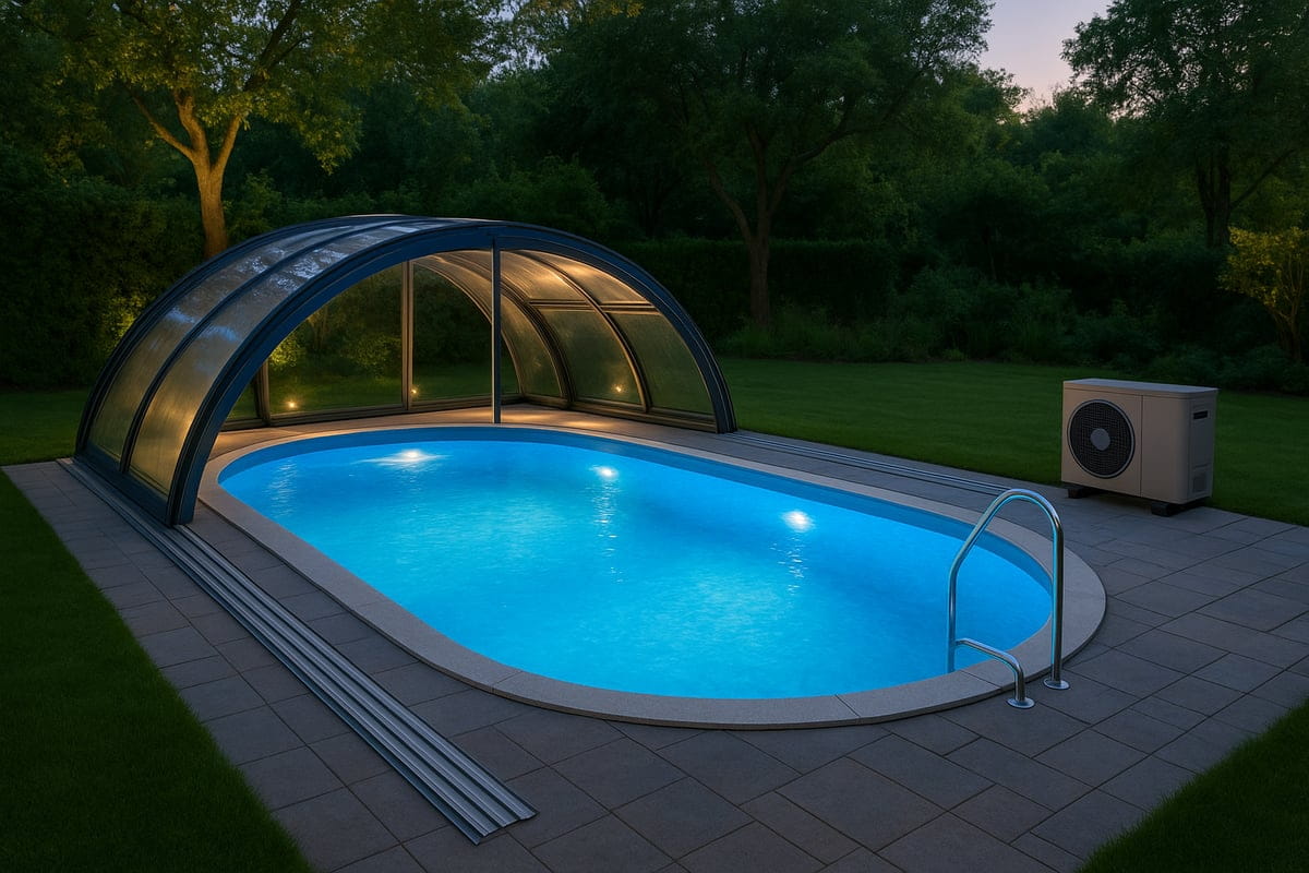 Viktig tilbehør til et ovalt basseng