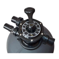 Brilix FSP350 sandfilter-pump combo med svart plastfilter och handtag