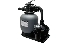 Brilix FSP350 sandfilter-pump combo med grå cylinder och svart bas