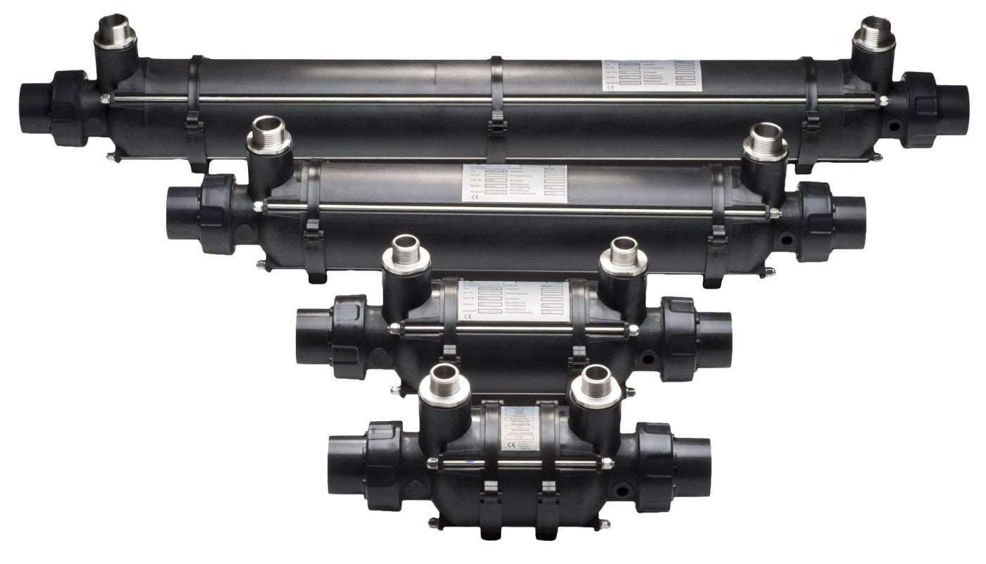 Plast Värmeväxlare Fjärrvärme 25 – 126 kW