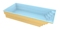 Glasfiberpool Aruba 800 8,20m x 3,70m x 1,50m
