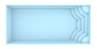 Glasfiberpool Aruba 800 8,20m x 3,70m x 1,50m