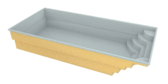 Glasfiberpool Aruba 800 8,20m x 3,70m x 1,50m