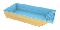 Glasfiberpool Aruba 800 8,20m x 3,70m x 1,50m