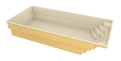 Glasfiberpool Aruba 800 8,20m x 3,70m x 1,50m