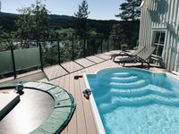 Glasfiberpool Haiti 8,00m x 3,20m x 1,52m