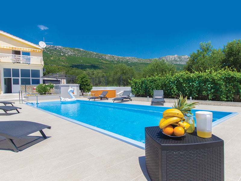 Glasfiberpool Jamaika 11,25m x 3,75m x 1,50m