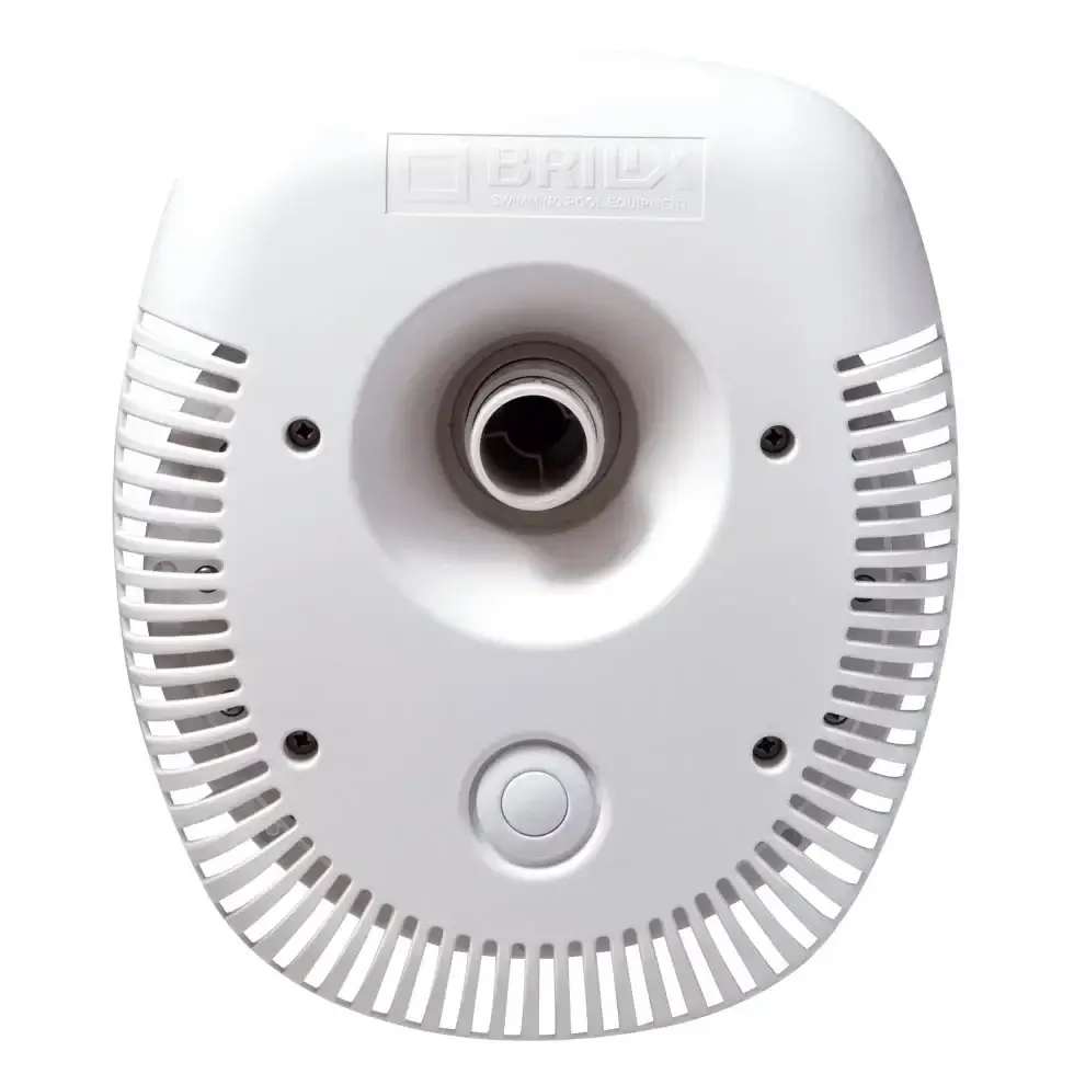 Vit svart plast JETSWIM BRILIX Elegance takmonterad rökdetektor med cirkulär sensor