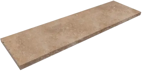 Natura Modena paket med beige rektangulär stenplatta och texturerad yta