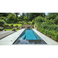 Leisurepools Linear stilren pooldesign med rektangulär pool