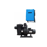 Lorentz PS2-1800 Solcellspumppaket med CS-37-1, blå regulator över svart pump