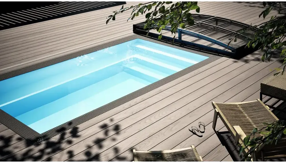 Minipool Wellness pool 3×3 m | Pooltime – Köp online i Sverige