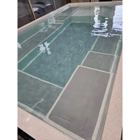 Minipool Wellness pool MIRA390 med transparent akryl och klart vatten