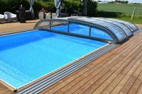 Pooltak NIVO KIT 1060B 4×10 (klarglas, sidodörr)