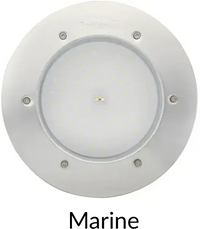 Vit marin LED-ljuskrona Pahlen Belysningspaket PREMIUM+ med metallfinish