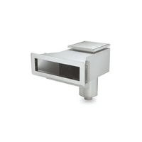 Pahlen Bräddavlopp Classic Wide 385 silver ventilation duct för linerpool