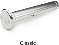 Rostfri cylindrisk högtalare med polerad finish i Pahlen Spotlights PREMIUM