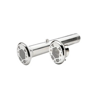 Rostfritt syrafast stål Sugmunstycke Classic med dubbla högtalare