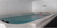 Vit panel med textur i PassionSpa Dynamic Deep Swim Spa – Sport Collection