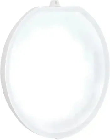 Vit cirkulär LED poollampa Lumiplus Flexi med mjukt sken och frostat glas